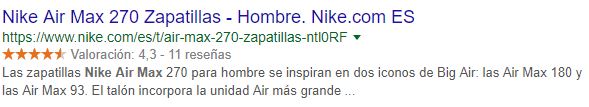que son los rich snippets