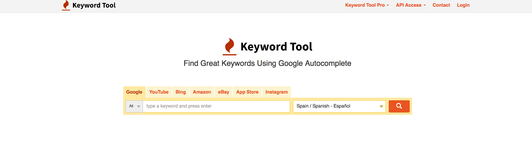 Keyword Tool