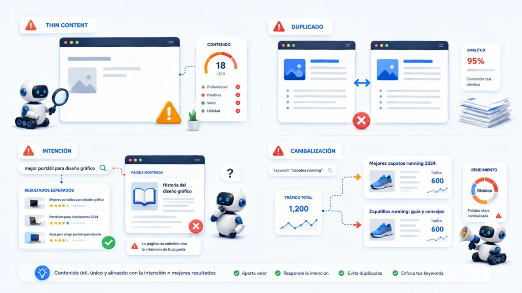 Errores Más Comunes en el seo