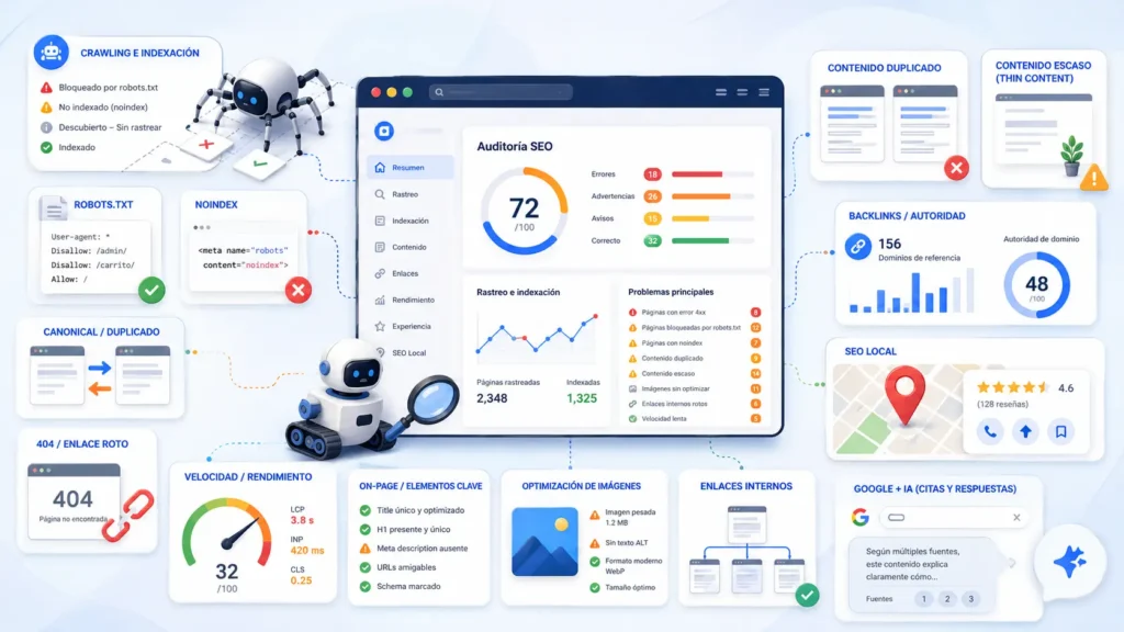 Errores SEO Comunes