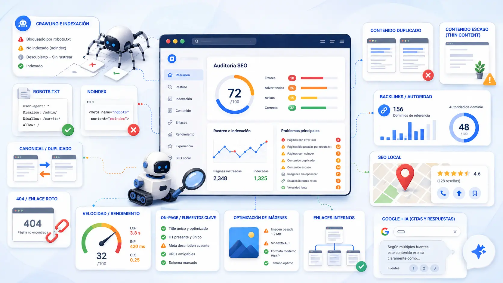 Errores SEO Más Comunes