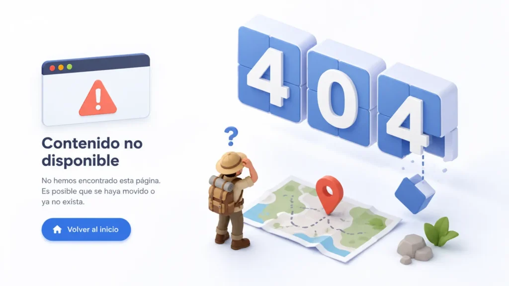 Qué es un error 404