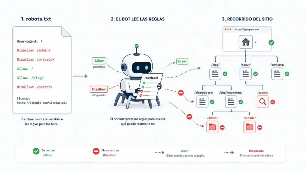 como configurar robotstxt