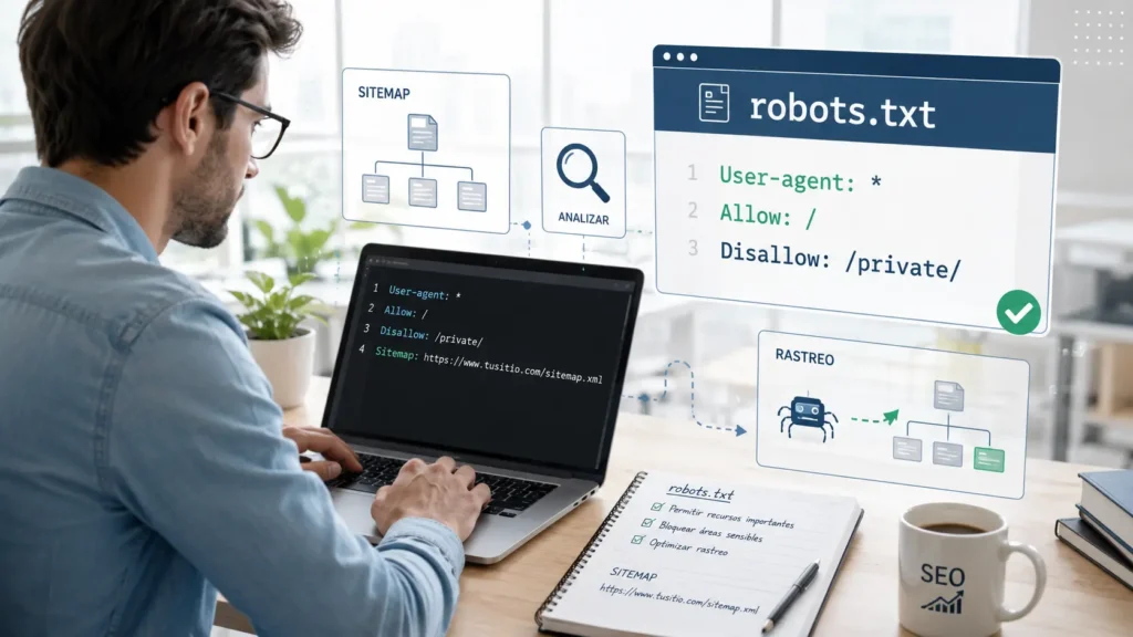 configurar el robotstxt