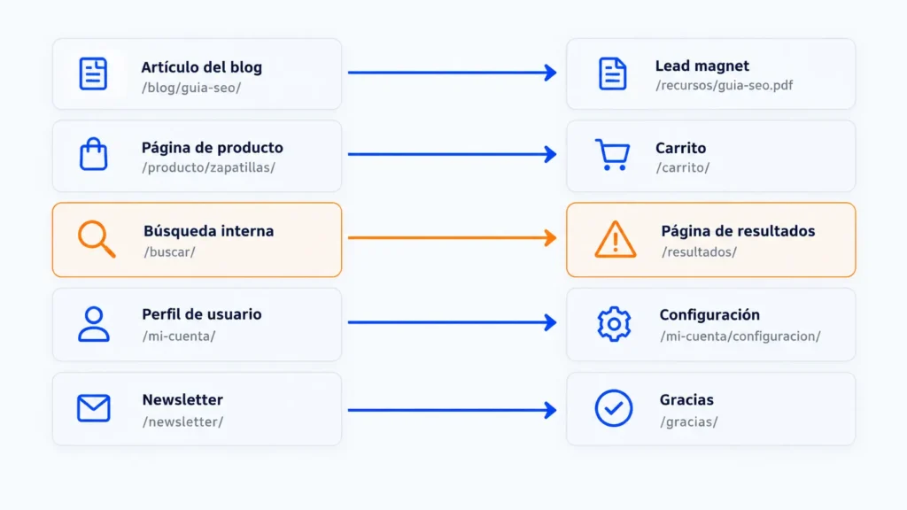 Mapa de redirecciones 301 uno a uno en una migración a Shopify