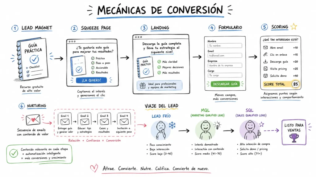 mecanicas de conversion